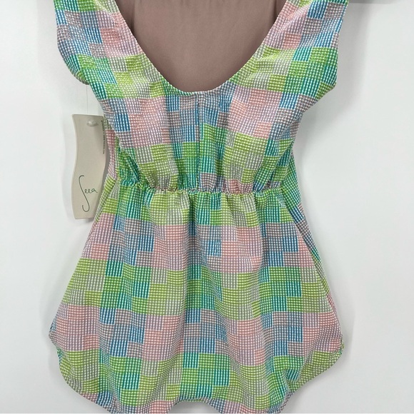 NWT Seea Swimwear Tofino One Piece Amos Swim Size XS Princess Cut Bikini - Picture 12 of 12